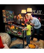 PINBALL MACHINE STERNS JURASSIC PARK HOME EDITION STERN MAN CAVE GAME RO... - $6,484.49