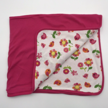 Gymboree Receiving Blanket Flowers & Birds Pink 2014 - £23.89 GBP