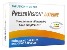 Bausch + Lomb PreserVision Lutein 60 Capsules - £65.77 GBP