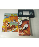 Tom &amp; Jerry Lo mejor de Jerry Warner 1997 Looney Tunes - VHS + Comic Spa... - $26.74
