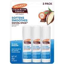 3-Pack Palmer&#39;s Cocoa Butter Formula  Moisturizing Swivel Stick W/ Vitamin E - £8.84 GBP