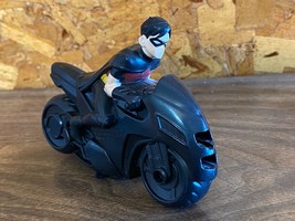 McDonald&#39;s 2011 DC Comics Batman Young Justice Robin Motorcycle Figure - £2.32 GBP