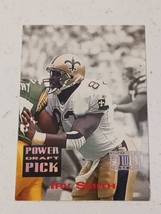 Irv Smith New Orleans Saints 1993 Pro Set Power Draft Pick Rookie Card #PDP18 - £0.76 GBP