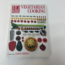 Vegetarian Cooking Cookbook Paperback Book by Sarah Brown RD Home 1992 - £9.66 GBP