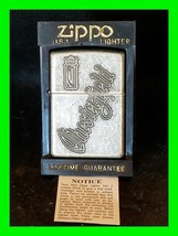 Unfired Chesterfield Cigarettes Ad Zippo Lighter XIII Antique Silver With Box - £103.90 GBP