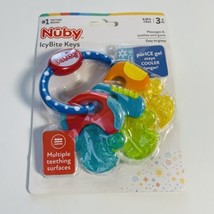 NEW Nuby Ice Gel Teether Keys - Multicolor - £3.86 GBP