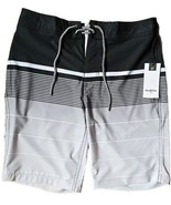 Goodfellow &amp; Co™ Board Shorts ~ Men&#39;s Size 30 ~ 10&quot; Inseam ~ BLACK/WHITE... - $31.97 CAD