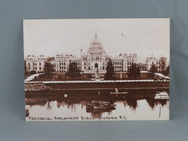 Vintage Postcard - 1914 Harbour View of BC Parliament Building - Impact Art - £15.16 GBP