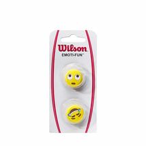 WILSON Emoti-Fun Tennis Dampeners - 2 Pack, Sunglasses/Tounge Out Emojis - £9.41 GBP