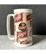 Vintage Schlitz Beer Insulated Mug West Bend Plastic Thermo-Serv Mug Mad... - $14.20