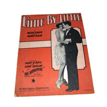 De Sylvia, Brown &amp; Henderson, Inc. “Little By Little” Vintage Sheet Music - $4.87