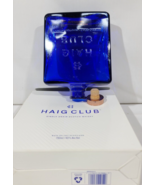 EMPTY Haig Club Scotch Bottle Cobalt Blue With Original Box - $43.46 CAD