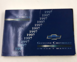 1997 Chevrolet Lumina Owners Manual Handbook OEM J03B40005 - $17.32