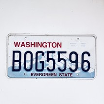  United States Washington Evergreen Passenger License Plate B0G5596 - $18.80