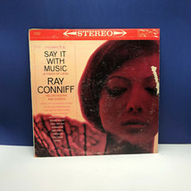 Vinyl Record LP 12 inch 12&quot; case vtg 33 Ray Conniff say it with music orchestra - £9.45 GBP