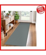 Soft Green/Grey Braided Runner Rug 2x6 Ft - Perfect for Entryways and Ki... - $66.74 CAD