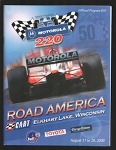 Road America Indy Car Race Program 8/2000-CART-Indy car race program Michael ... - £41.37 GBP