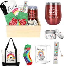 Teacher Gifts for Women Teacher Appreciation Gifts with 12 OZ Insulated ... - £23.96 GBP