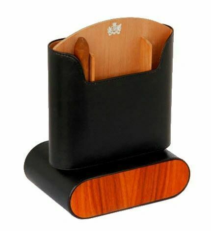 The &quot;Show Band&quot; Travel Humidor - Sunrise Black and Rosewood - $190.00