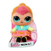 L.O.L. Surprise! Neon Q.T. - Huggable, Soft Plush Doll - New - £18.78 GBP