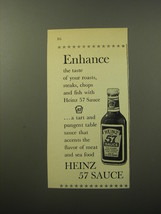 1960 Heinz 57 Sauce Ad - Enhance - $14.99