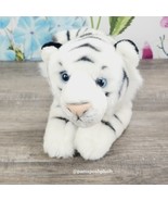 Busch Gardens White Tiger Plush 18&quot; Blue Eyes Stuffed Animal  - £15.63 GBP