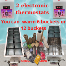 Carved Candles Wax Melter Elecronic Machine Plus Materials Seminar 12 Buckets - $1,700.00