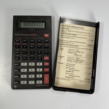 Texas Instruments BA-35 Business Analyst Calculator w/ Cover Italy - £18.70 GBP