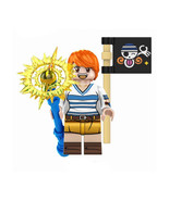 Minifigure Nami One Piece Cartoon Tv Show Anime Custome - $7.94