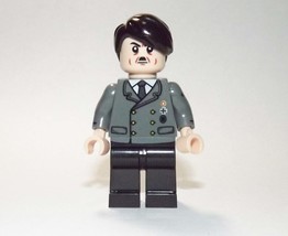 Gift Minifigure Adolf Hitler V2 German Fuhrer Leader WW2 Dictator Fast Ship - £5.58 GBP