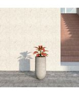 LeisureMod Modern Cylinder Fiberstone MgO Clay Planter–Indoor/Outdoor Ga... - $2,703.44 MXN
