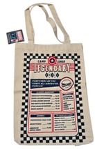 Marvel Eat the Universe Captain America Camp Lehigh Legendary Menu Tote ... - $365.87 MXN