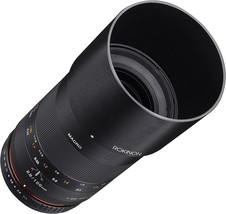 Rokinon 100Mm F2.8 Ed Umc Full Frame Telephoto Macro Lens With Built-In Ae Chip - £405.98 GBP