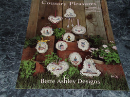 Country Pleasures Book 13 Bette Ashley Designs Cross Stitch - £3.15 GBP