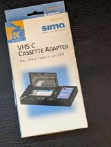 Sima VHS-C Video Cassette Adapter SCA-P Brand New Sealed - $557.46 MXN