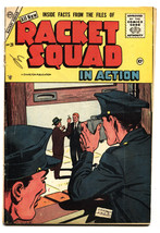 Racket Squad In Action #20 1956- Charlton Comics- Golden-Age crime comic... - $60.14