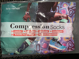 4 Pairs Compression Socks for Women Men Knee High Running Stocki...hello momoya - £17.31 GBP