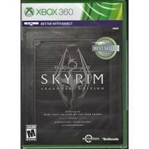 Elder Scrolls V: Skyrim Legendary Edition Xbox 360 Tested. New Case. Resealed - $14.40