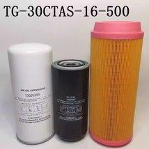 3PCS/Set TG-30CTAS-16-500 Oil Separator Filter Kit 13020359 13020207 130... - $460.87