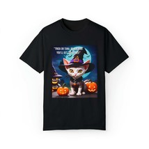 Cat Breeds Cartoon Characters in Halloween - Sphynx Breed - Unisex Garment-Dyed  - £21.30 GBP+