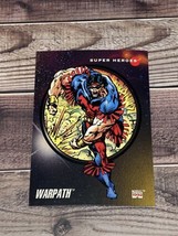 Marvel Impel 1992 Warpath Super-Heroes Card 52 Series 3 X-Men - £1.19 GBP