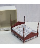 Vintage Bombay Miniature Wood Dollhouse O-Mini 4 Poster Bed - 2211813 Fu... - £18.83 GBP