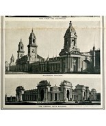 1904 St Louis World&#39;s Fair Print Louisiana Purchase Exposition 9.75 x 7.5&quot; - $67.50