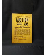 1970 AUCTION Poster Board CUMMINGS GARAGE Colebrook New Hampshire 19x13&quot; - €17,30 EUR