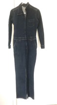 MODA Intl. Vintage  Denim blue jean jumpsuit coveralls SMall - £43.02 GBP