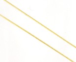22&quot; Unisex Chain 10kt Yellow Gold 392194 - £216.19 GBP