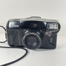 Canon Sure Shot 80 Tele Date SAF 35mm Point and Shoot Film Camera Broken Shutter - $18.17
