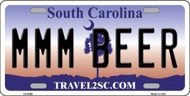 MMM Beer South Carolina Novelty Metal License Plate - £17.54 GBP