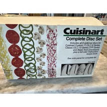 Cuisinart DLC 870 Complete DLC-8/DLC-10 Food Processor 8 Disc Set Slicin... - $1,420.97 MXN