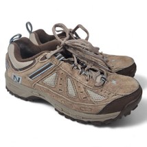 New Balance 645 WW645BR Trail Walking Shoes Womans Sz 5.5 Beige Suede Hiking - £19.18 GBP